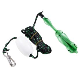 VEVOR Kayak Anchor Kit, 3.5 lb Paddle Board Anchor Kit with 26.2 ft/8 m Rope and Buoy, Folding Small Boat Anchor with Storage Bag and Snap Hook, Kaya)