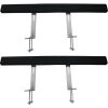 VEVOR Boat Trailer Guide-ons, 48", 2PCS Rustproof Steel Trailer Guide ons, Trailer Guides with Carpet-Padded Boards, Mounting Parts Included, for Ski)