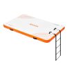 VEVOR Inflatable Floating Dock, 8 x 5FT Inflatable Dock Platform, Non-Slip Water Floating Dock Mat with Portable Carrying Bag & Detachable Ladder, Fl)