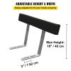 VEVOR Boat Trailer Guide-ons, 48", 2PCS Rustproof Steel Trailer Guide ons, Trailer Guides with Carpet-Padded Boards, Mounting Parts Included, for Ski)