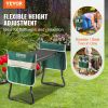 VEVOR Garden Kneeler and Seat, 330 lbs Load Capacity, 8" EVA Wide Pad, Foldable Garden Stool, Kneeling Bench for Gardening with Tool Bag, Gifts for W)