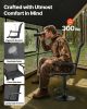 Hunting Chair 360° Swivel Silent Blind Chair with Armrests Adjustable Height