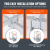 VEVOR Boat Trailer Guide, 43' Adjustable Design Trailer Guide Poles, 2PCS Rustproof Galvanized Steel Trailer Guide, Trailer Guides with PVC Pipes, fo)