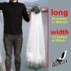 US Folding Fish Sticky Net Three Layer Mesh Nylon Floating Fishing Net Automatically Trap Catch Stick More Fish Easily Portable Folded Reuse Durable )
